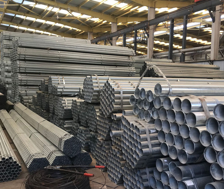 颍东q235b热镀锌带钢管